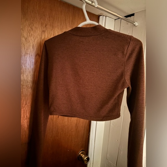 SHEIN long sleeve crop top, size small/4 - Picture 2 of 3